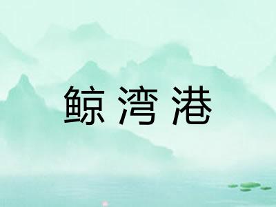 鲸湾港