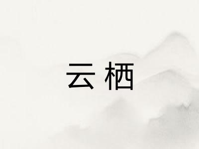 云栖