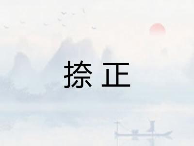 捺正