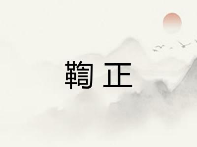 鞫正