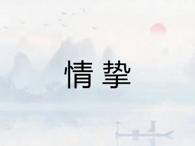 情挚