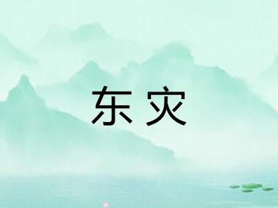 东灾