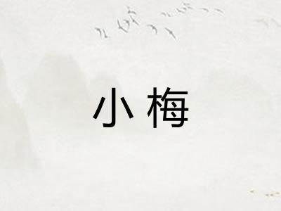 小梅