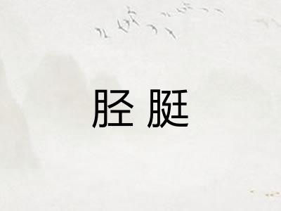 胫脡