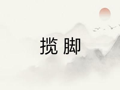 揽脚