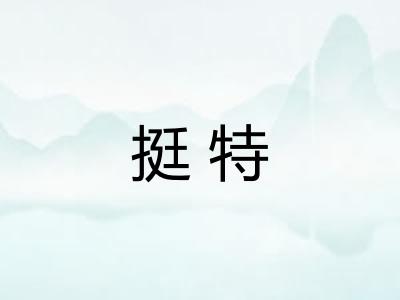 挺特